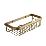 BronzeRoyal Antiek Wandplankje – Massief Messing Zeep- & Shampoo Houder voor Badkamer