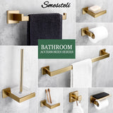 Steelora Badkamerhardware Set – Geborsteld RVS