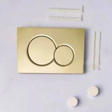SigmaGold Dual Flush Drukplaat – Gold
