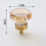 LuxoraCrystal Champagne Knop
