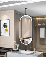 LumiÉvo Ovale Hangspiegel met LED