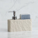 StoneTouch Zeepdispenser met Sponshouder