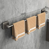 AquaShelf Wandgemonteerd Badkamerschap – 1-Laags Aluminium Organizer