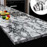 MarbleShield – Luxe Zelfklevende Marmerfolie voor Keuken & Meubels