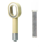 AquaGlow Beauty Filter-douchekop – Hoge druk, waterbesparend en gezuiverd douchen – Rond handmodel