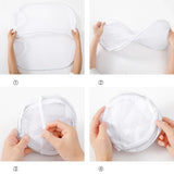 AirFold Wasmand – Grote Opvouwbare Mesh Wasmand met Ventilatie & Zijvak
