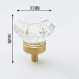 LuxoraCrystal Champagne Knop