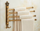 Goudluxe Vouwbaar Handdoekrek – Geborsteld Goud