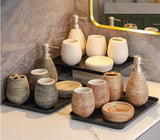 CeramiLux Vintage Badkamer Set