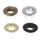 LuxDrain RingCover – Messing Overloopring voor Wastafel