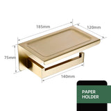 Steelora Badkamerhardware Set – Geborsteld RVS