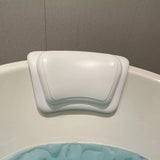 HydroLuxe Anti-Slip Badkussen met Siliconen Spons & PU Cover