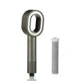 AquaGlow Beauty Filter-douchekop – Hoge druk, waterbesparend en gezuiverd douchen – Rond handmodel