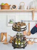 SpiceTurn Pro – 360° Draaiend Kruidenrek Organizer voor Keuken
