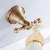 HeritageBrons Wandgemonteerde Badkamer Accessoireset