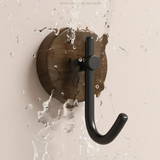 Houten Walnoot Hangende Hanger – Zwart of Wit