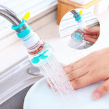 EcoStream 360 – Universele Waterbesparende Kraanbubbler met Rotatie Nozzle