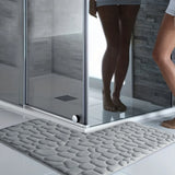 LushStep L-Vormige Badmat – Dikke, Antislip & Superzachte Mat – Voor Douche, Badkamer & Entree