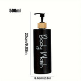 EcoStyle 3-Delige Navulbare Zeepdispenser Set - 500 ml