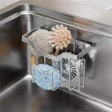 SteelEase – Roestvrijstalen Keuken Organizer voor Spoelbak & Accessoires