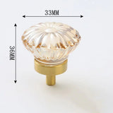LuxoraCrystal Champagne Knop