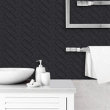 StickaTile 3D Tegellook Wandstickers – Zelfklevende Warmtebestendige Tegelstickers (10 stuks)
