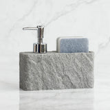 StoneTouch Zeepdispenser met Sponshouder