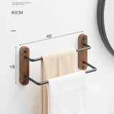 AquaRail Wandgemonteerde Handdoekstang – Minimalistisch Design