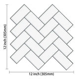 StickaTile 3D Tegellook Wandstickers – Zelfklevende Warmtebestendige Tegelstickers (10 stuks)