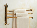Goudluxe Vouwbaar Handdoekrek – Geborsteld Goud