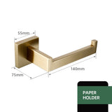 Steelora Badkamerhardware Set – Geborsteld RVS