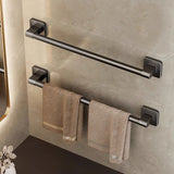 AquaShelf Wandgemonteerd Badkamerschap – 1-Laags Aluminium Organizer