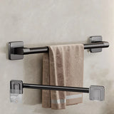 AquaShelf Wandgemonteerd Badkamerschap – 1-Laags Aluminium Organizer