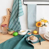 PureKitchen 3-delige Katoenen Keukenhanddoekenset – 100% Katoen