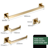 Steelora Badkamerhardware Set – Geborsteld RVS