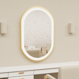 LUVODI Luxe Ovale LED Badkamerspiegel