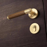 Walnoir Retro Houten Deurslot