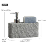 StoneTouch Zeepdispenser met Sponshouder