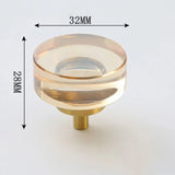 LuxoraCrystal Champagne Knop