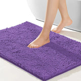 PlushPad Luxe Chenille Badmat – Antislip & Superzacht – Voor Ultiem Comfort in de Badkamer