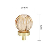 LuxoraCrystal Champagne Knop