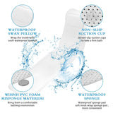 HydroComfort Luxe Antislip Badmat met Kussen