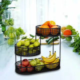 FruitElegance – Metalen Draadmand voor Fruit & Groenten