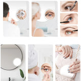 VisiLuxe 10X Vergrotende Make-up Spiegel met LED