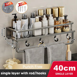 AquaWall Zelfklevende Badkamerplank – Wandmontage