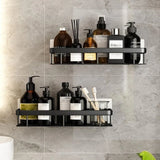 AquaShelf Zelfklevende Badkamerplank – Aluminium Shampoo Rek