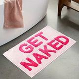 BlushNaked Tufted Designmat – Roze ‘Get Naked’ Badkamer & Woonkamermat