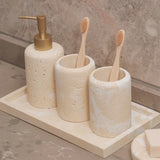 Travella Travertin Badkamer Accessoire Set
