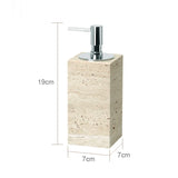 Travèra Beige Travertin Badkamer Accessoires Set