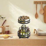 SpiceTurn Pro – 360° Draaiend Kruidenrek Organizer voor Keuken